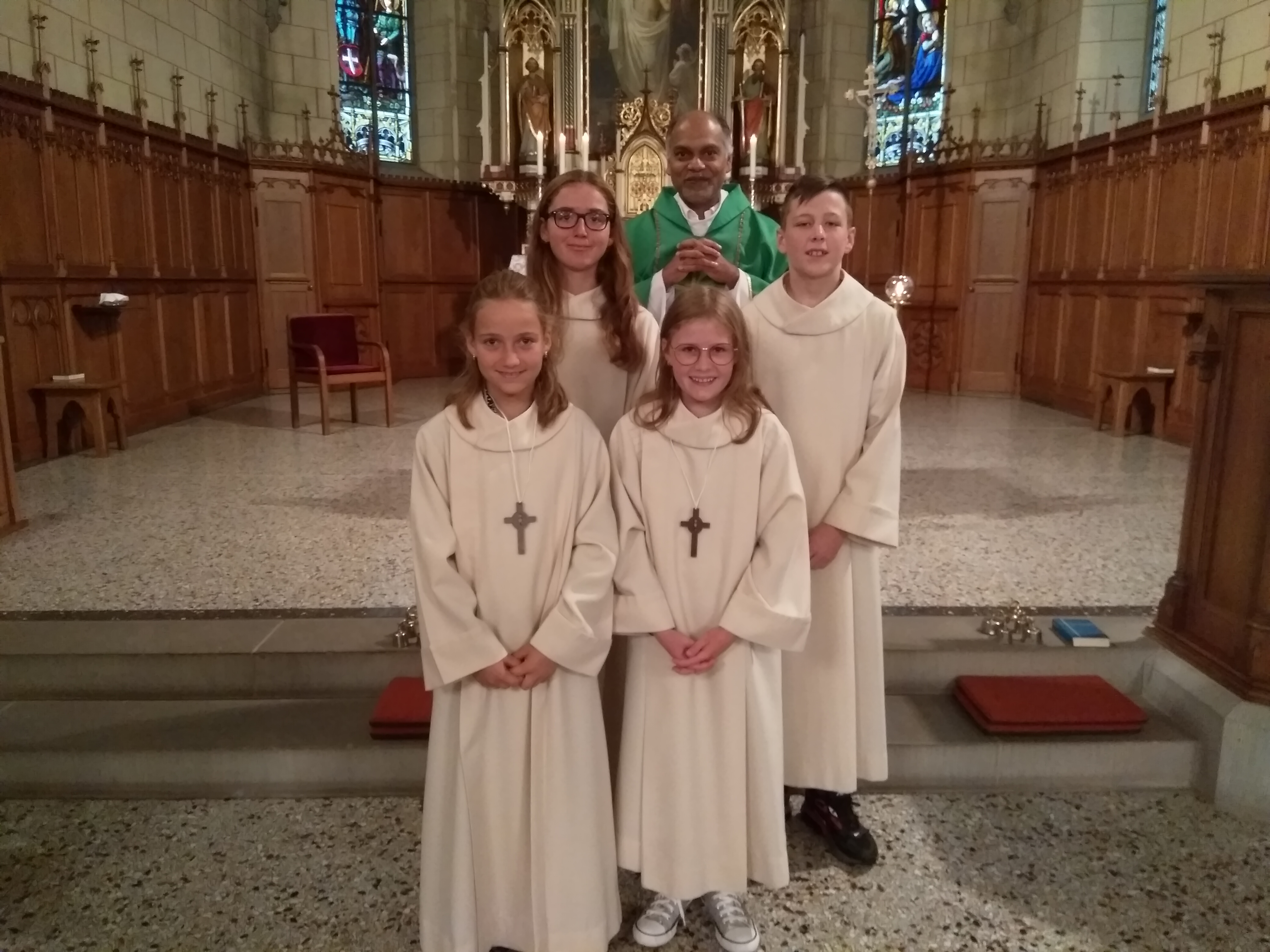 Ministrantenaufnahme